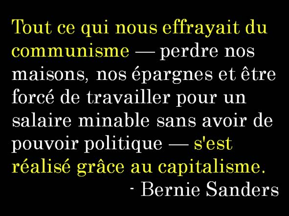 Bernie Sanders et communisme