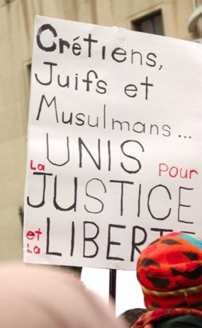 Ch, musul et juif pour liberté et justice