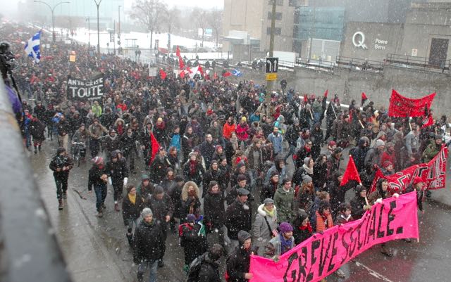 Grève sociale printemps 2015