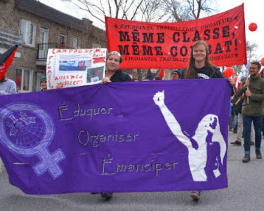 Même classe même combat et femmes