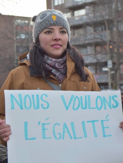 Nous voulons l&#39;égalité