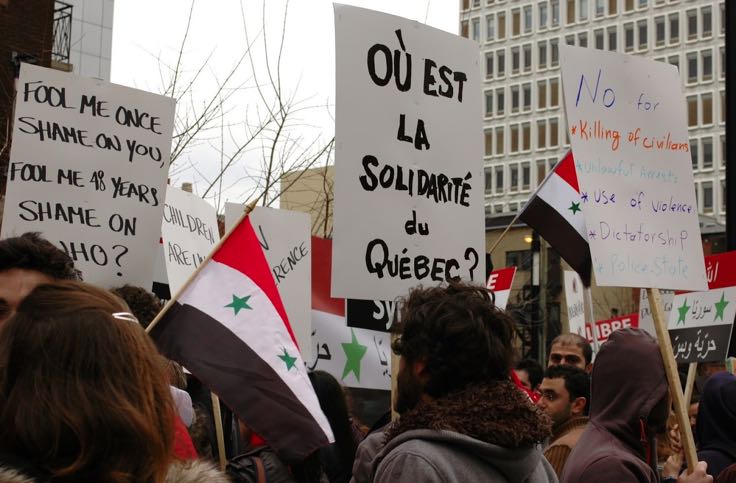 Syrie et solidarité du Québec