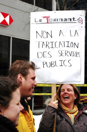 Tarifs secteur public