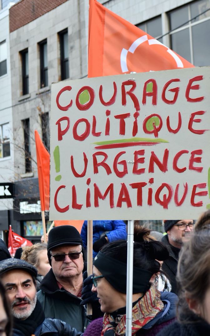 Urgence climatique - Courage politique