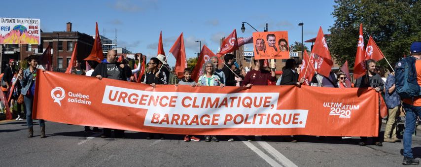 Urgence climatique et barrage politique